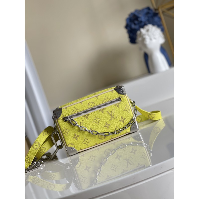 Louis Vuitton High Quality Mini Soft Trunk M44480 Yellow Bag